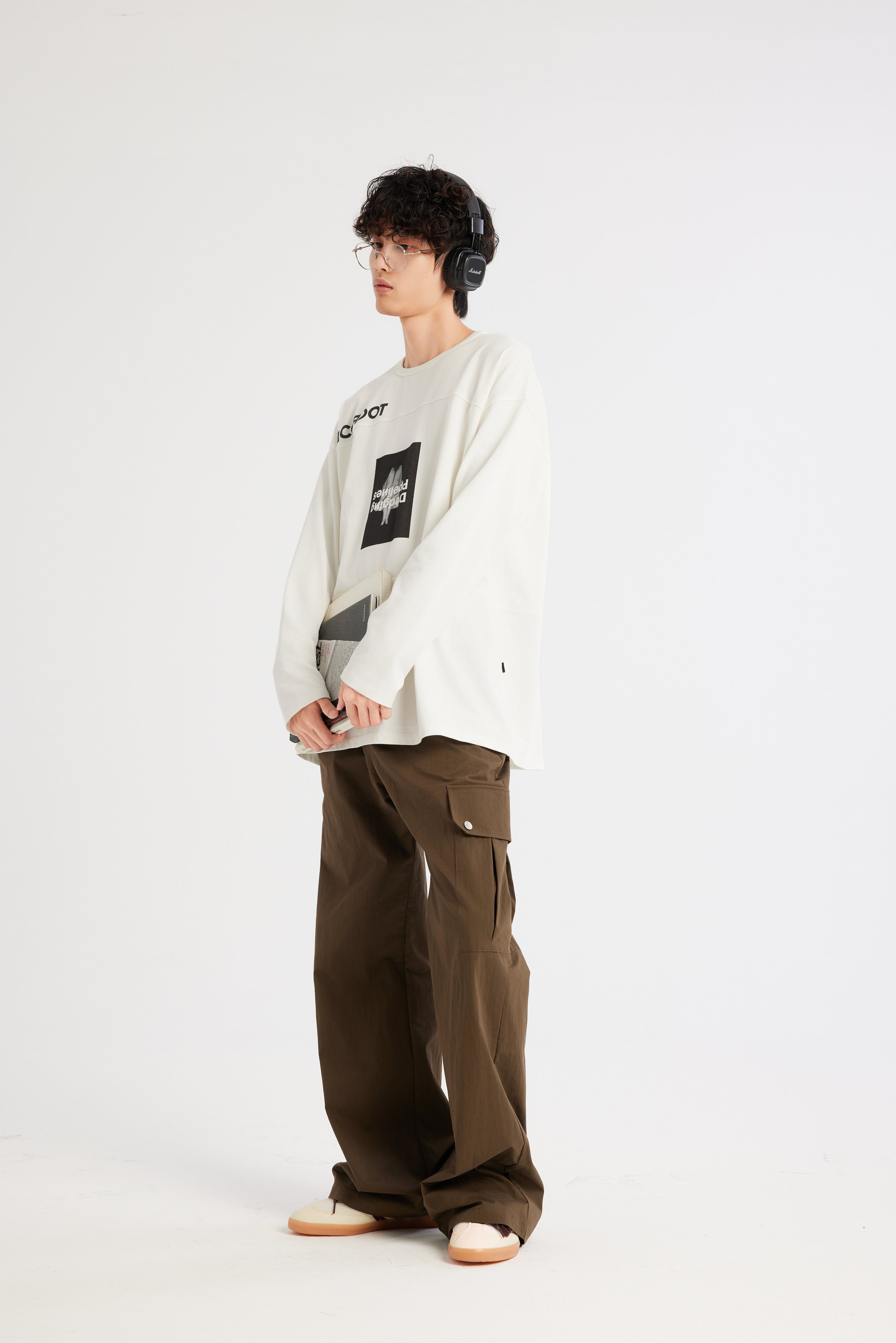 REC Long-sleeved knitted T-shirt  op1