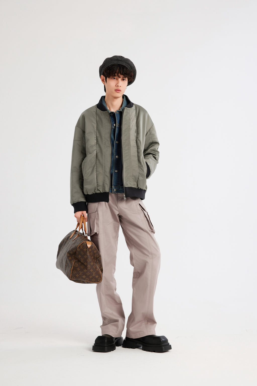 REC Japanese-made nylon waterproof MA-1 jacket op1