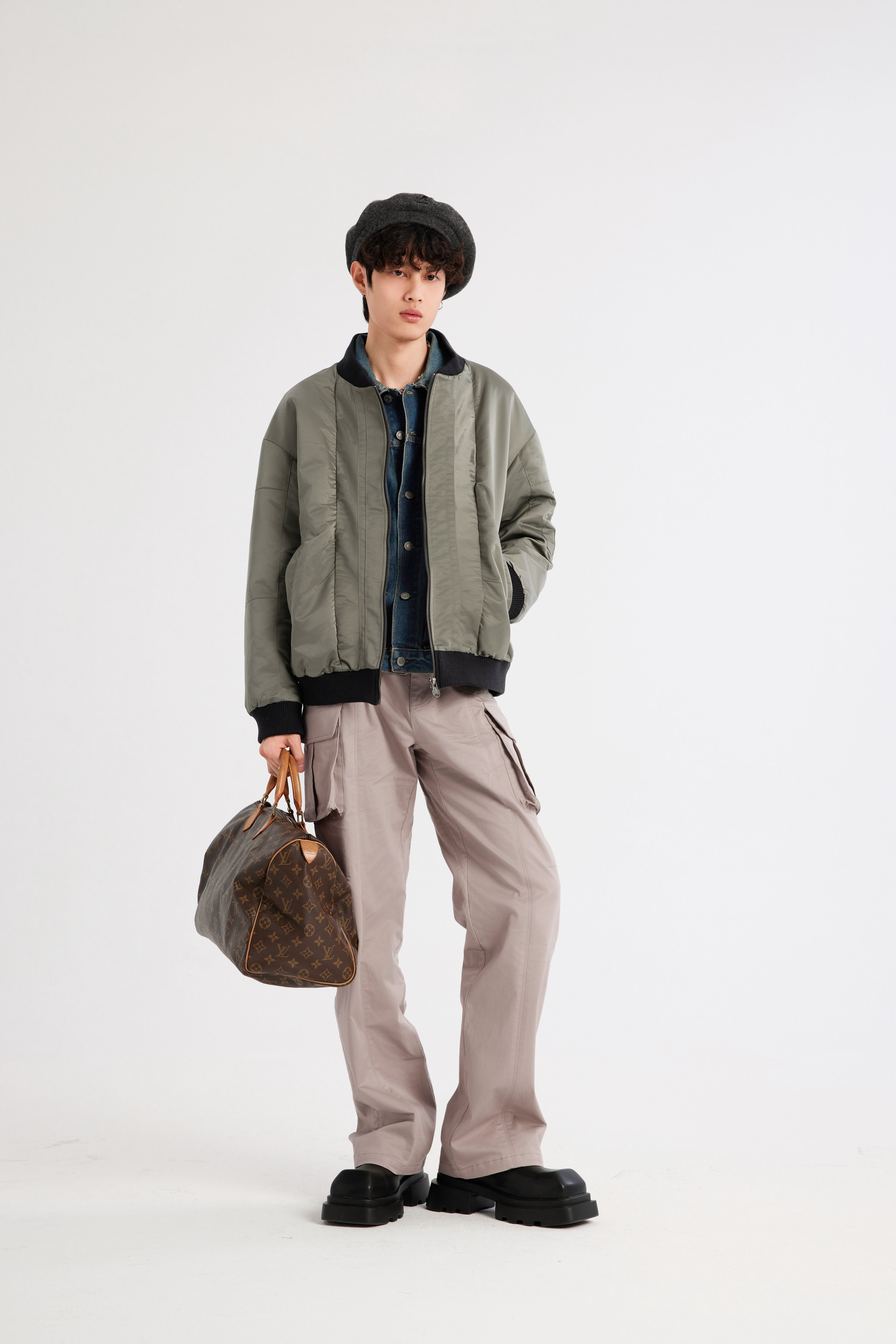 REC Japanese-made nylon waterproof MA-1 jacket op1