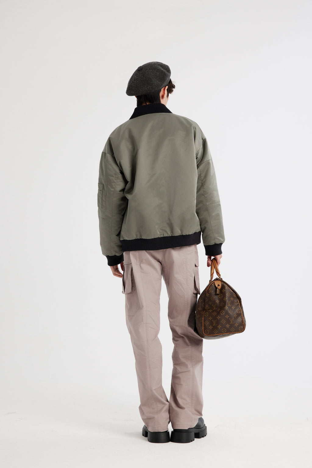 REC Japanese-made nylon waterproof MA-1 jacket op1