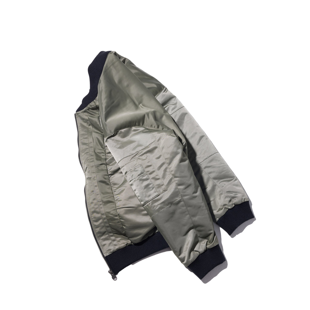 REC Japanese-made nylon waterproof MA-1 jacket op1