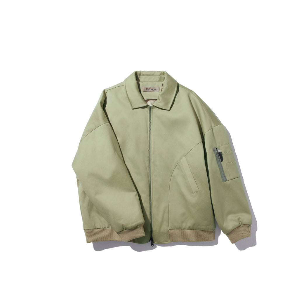 REC Italian worsted cotton jacket filled with wool op1