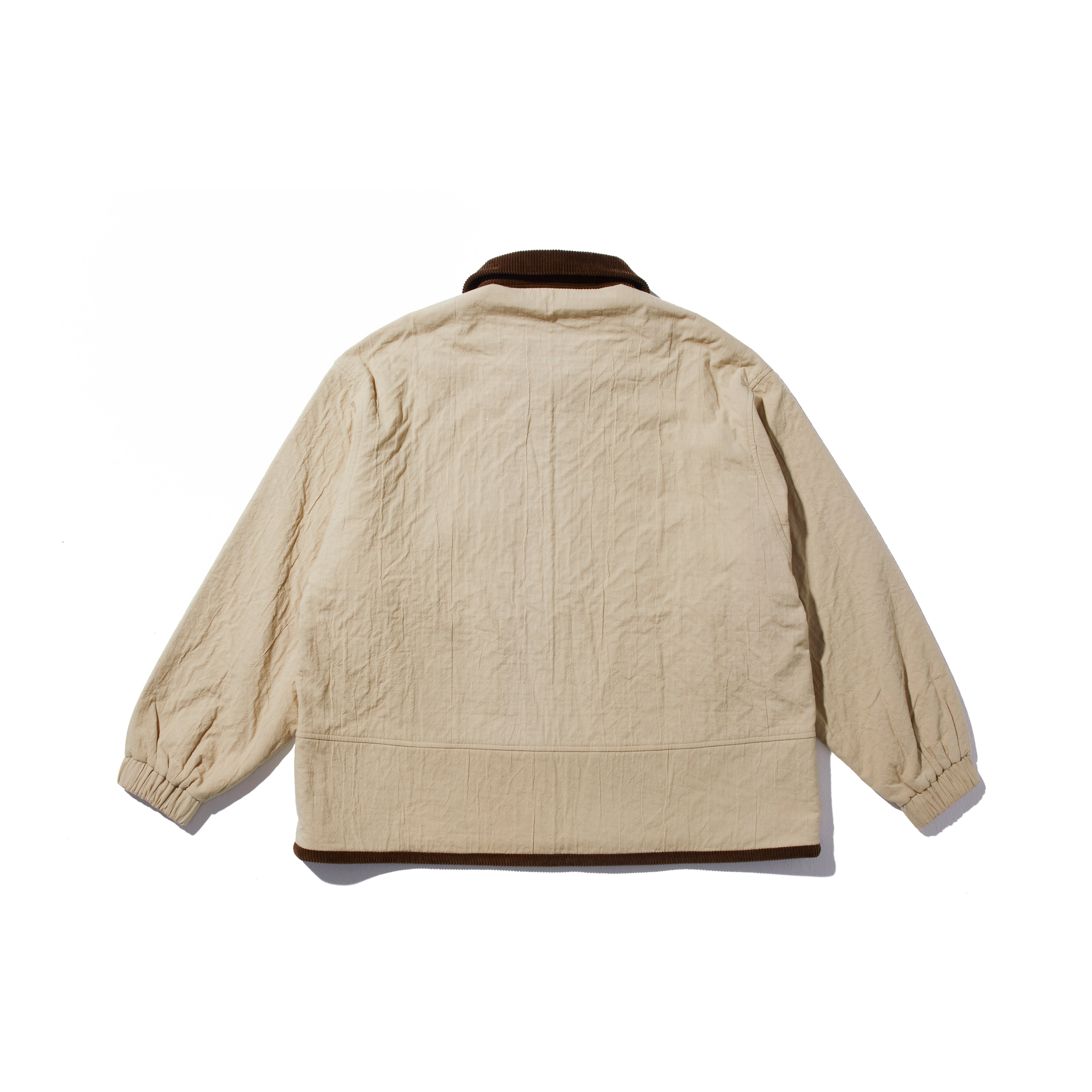 REC Ramie Barbour turtleneck jacket op1