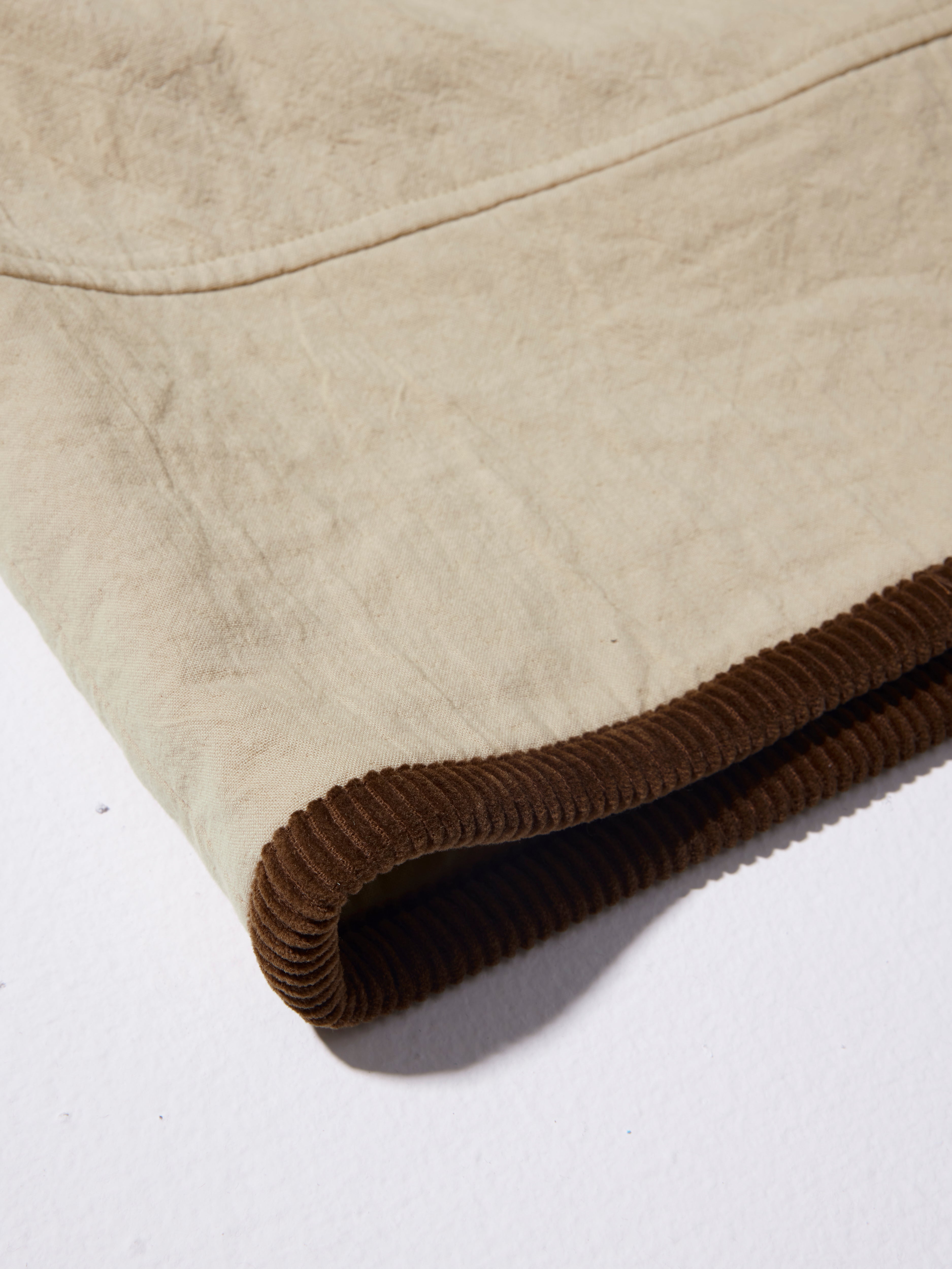 REC Ramie Barbour turtleneck jacket op1