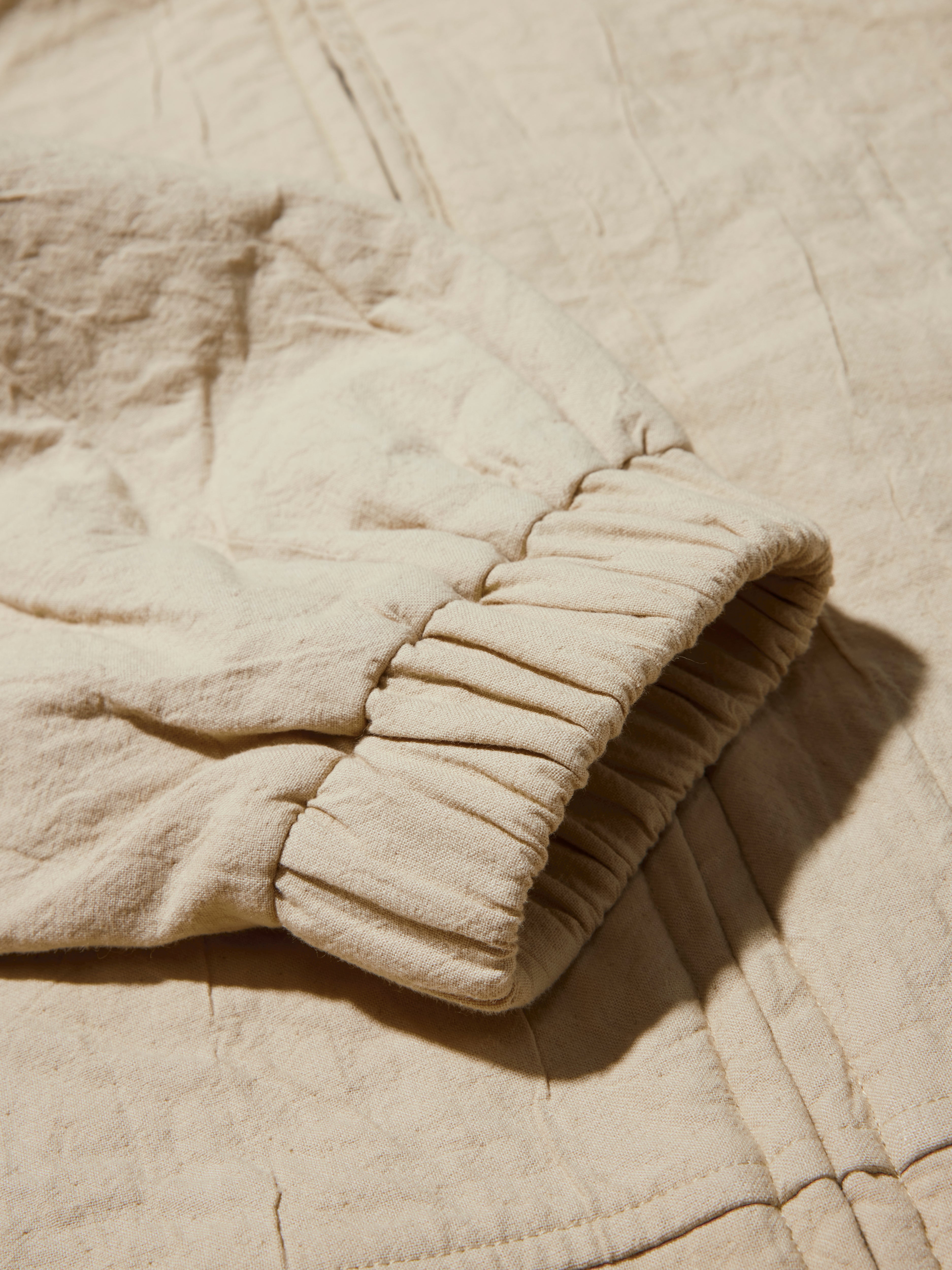 REC Ramie Barbour turtleneck jacket op1