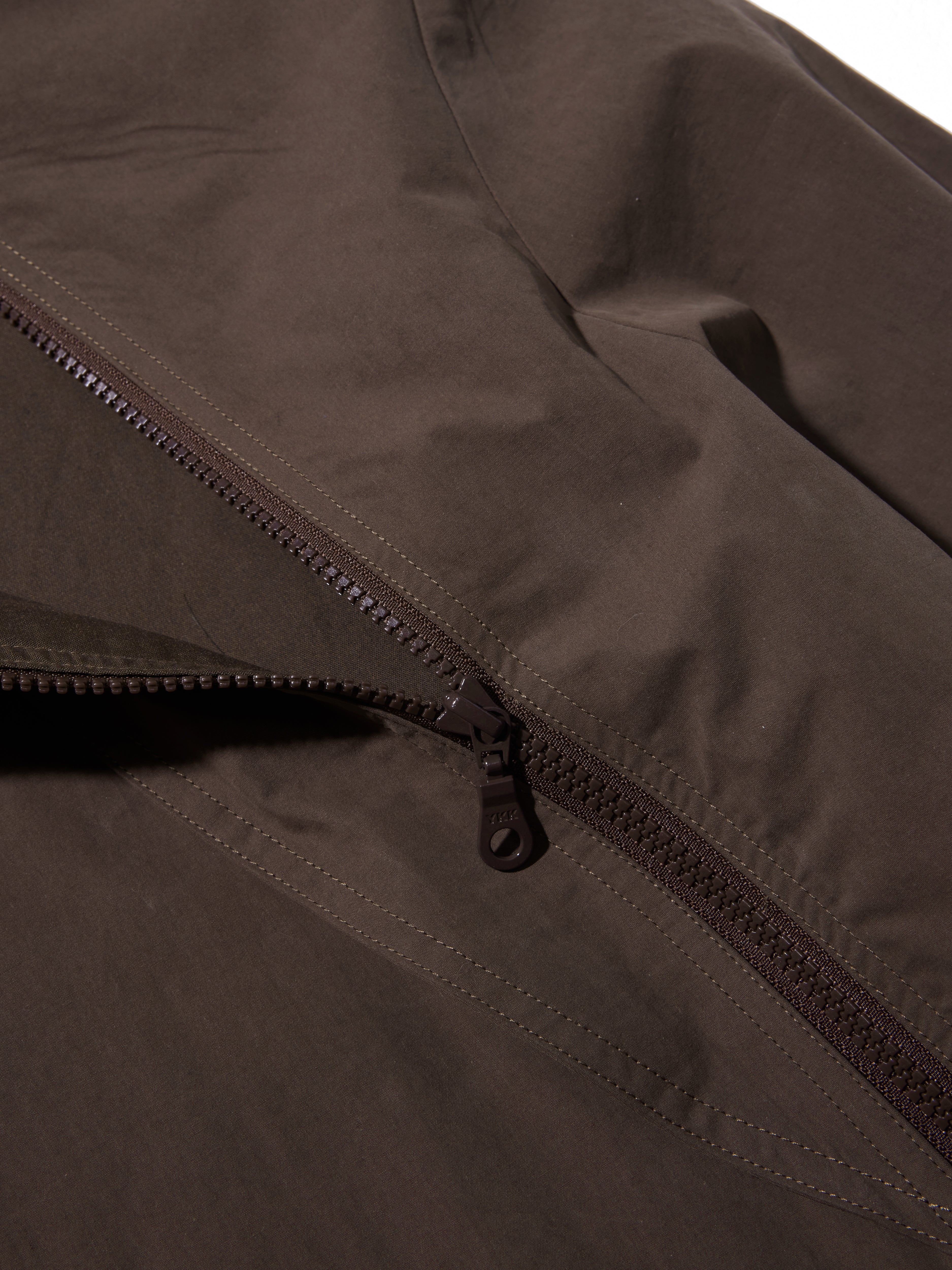 REC Double-door zipper high-neck sweater jacket op1