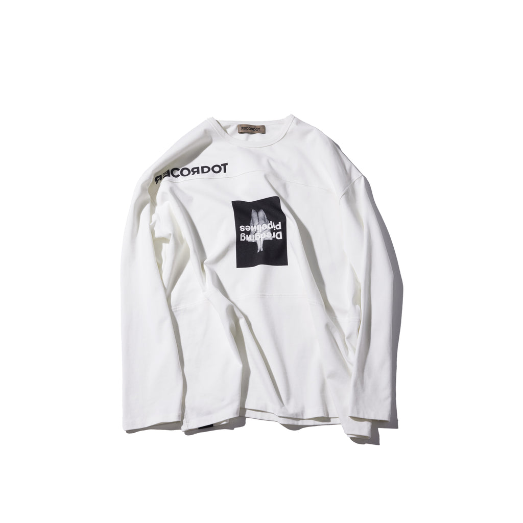 REC Long-sleeved knitted T-shirt  op1