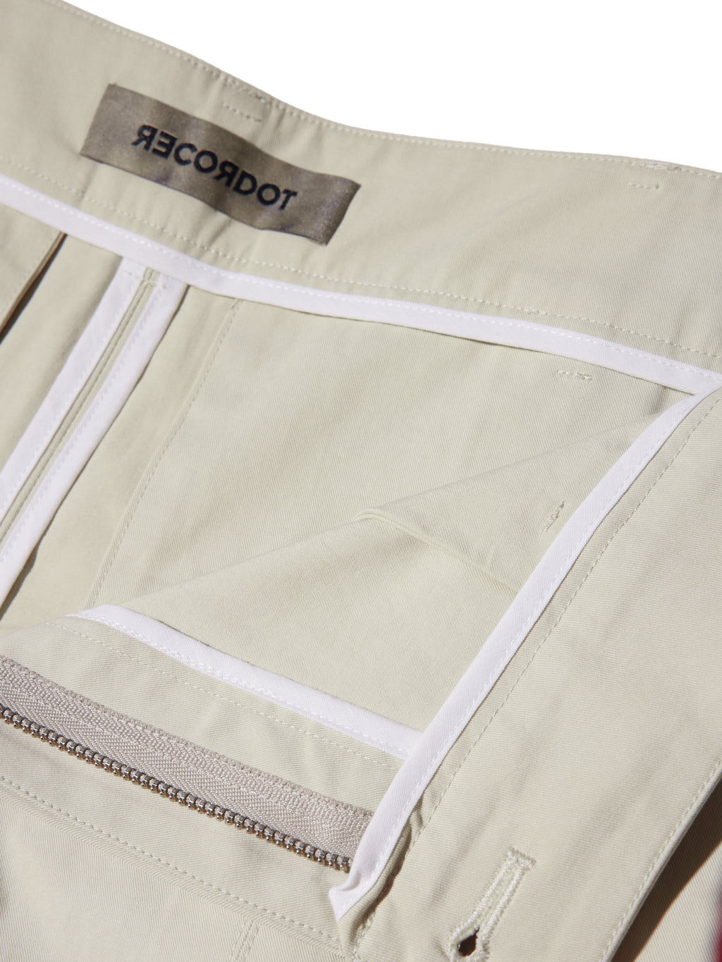 REC Slim-cut casual trousers op1