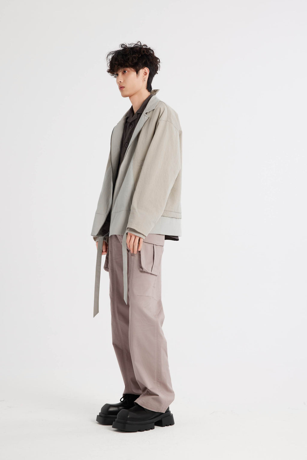 REC Japanese-made cotton patchwork jacket op1